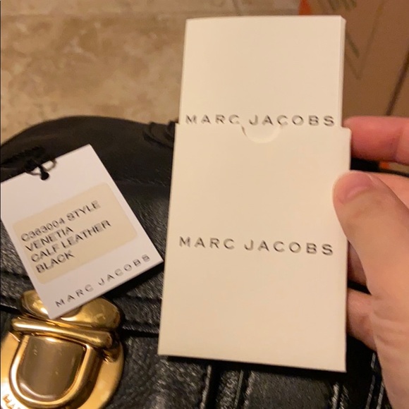 Black Marc Jacobs Venetia leather bag - Picture 8 of 8